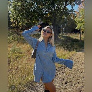 WeWoreWhat Dani shirt dress